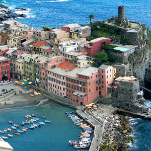 ビジネスクラスツアー・チンクエテッレ