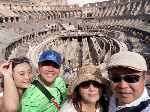 コロッセオにて