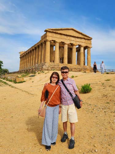コンコルディア神殿にて
