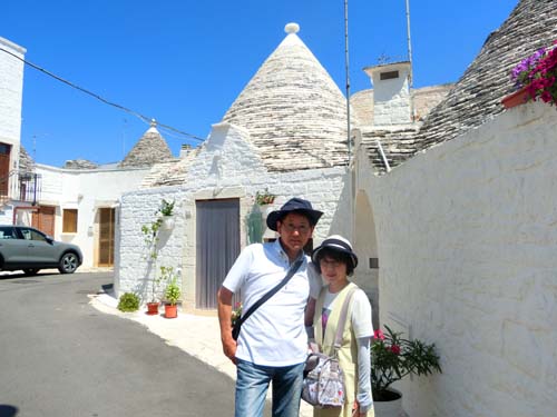 アルベロベッロにて