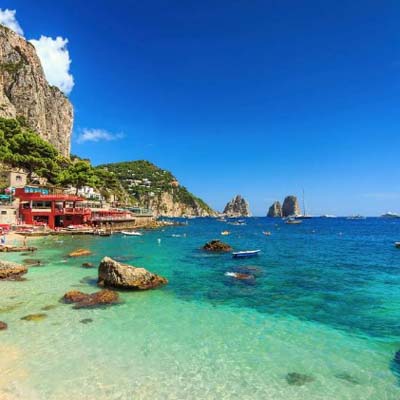 ビジネスクラスツアー・カプリ