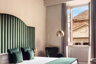 ローマホテルからの景色