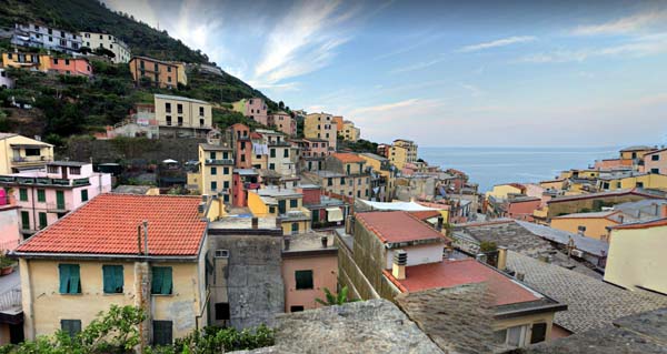 サンジョヴァンニバッティスタ教会からのパノラマ